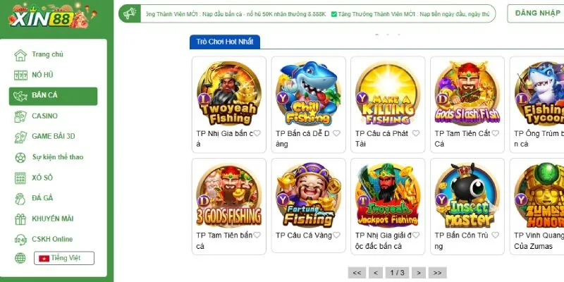Game đổi thưởng bắn cá khám phá thế giới đại dương